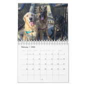 2ページ、小さく、白いカレンダー カレンダー (2月 2026)