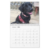 2ページ、小さく、白いカレンダー カレンダー (1月 2026)