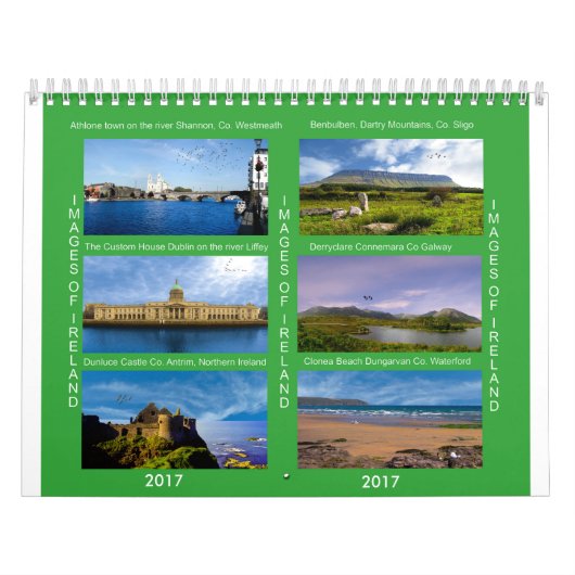 2ページ – 白 – カレンダー (カバー)