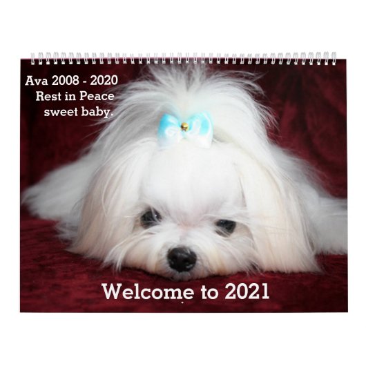 2ページLargeCalendar、白いカレンダー カレンダー (カバー)