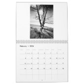 2ページMediumCalendar、白いカレンダー カレンダー (2月 2026)