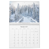 2ページMediumCalendar、白 カレンダー (1月 2027)