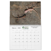 2ページMediumCalendar、白 カレンダー (2月 2026)