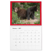 2ページMediumCalendar、白 カレンダー (2月 2027)