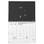 2ページMediumCalendar、白 カレンダー (3月 2027)