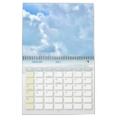 2ページMediumCalendar、白 カレンダー (2月 2027)