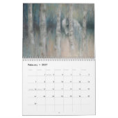 2ページMediumCalendar、白 カレンダー (2月 2027)
