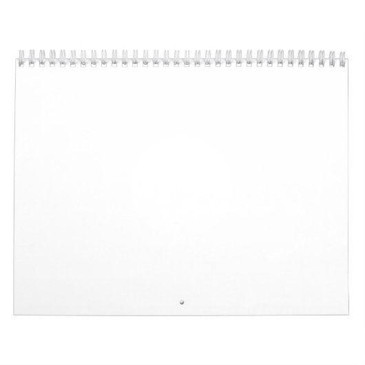 2ページMediumCalendar、白 カレンダー (カバー)