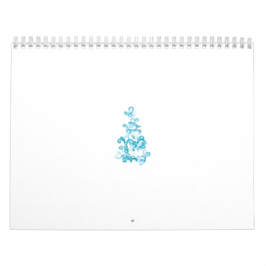 2ページMediumCalendar、白 カレンダー (カバー)