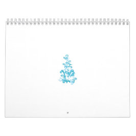 2ページMediumCalendar、白 カレンダー