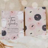 2ボホ不気味ハロウィーン幽霊2nd誕生日パーティー 招待状