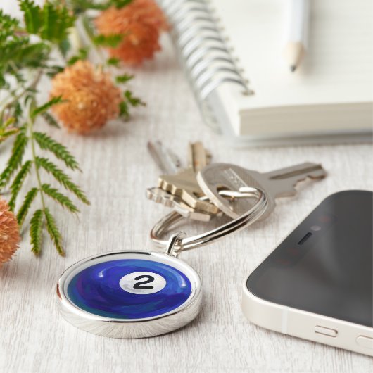 2ボール キーホルダー (側面)