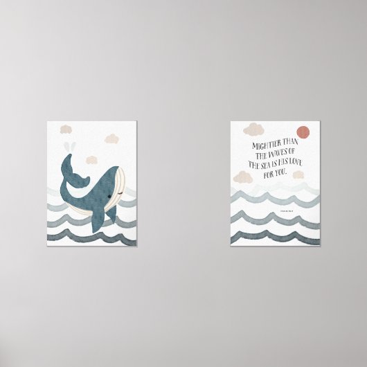 2ポスターのキッズバイブルのバース沿岸セット (正面)