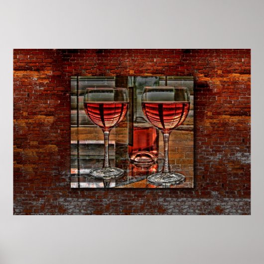 2ポスター用ワイン ポスター (正面)