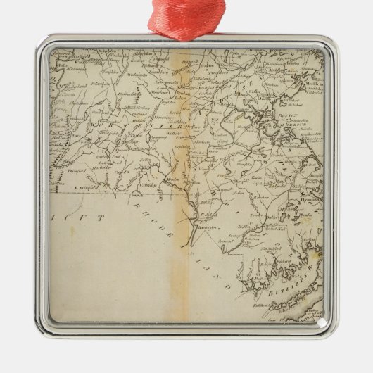 2マサチューセッツ州 メタルオーナメント (正面)