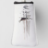 2マストのスクーナー船とドリーバイウィンスローホーマー ゴルフヘッドカバー (回転90)