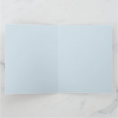 2マストのスクーナー船とドリーバイウィンスローホーマー サンキューカード (内部)