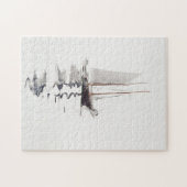 2マストのスクーナー船とドリーバイウィンスローホーマー ジグソーパズル (横)