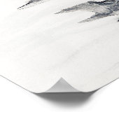 2マストのスクーナー船とドリーバイウィンスローホーマー ポスター (角)