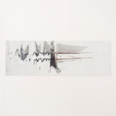 2マストのスクーナー船とドリーバイウィンスローホーマー ヨガマット (正面(横))