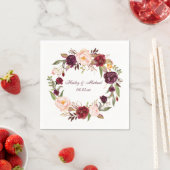 #2マルサラブルガンディホワイトローズ | スタンダードカクテルナプキン (インサイチュ)