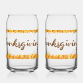 2ミニマリスト"感謝祭"ガラス缶のセット – Mo ガラス缶 (左)