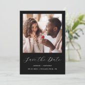 2ミニマルフォトスクリプト黒 セーブザデート (スタンド正面)