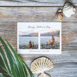 2ミニマル エレガント枚の母の日の挨拶 カード