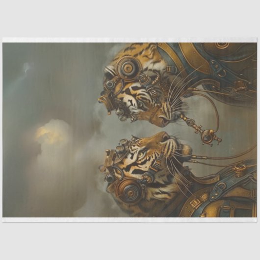 2メカニカル・タイガースのデコページ 薄葉紙 (正面)