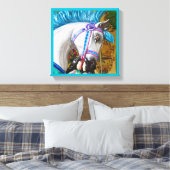 2メリー周馬絵を描2 キャンバスプリント (インサイチュ (寝室))