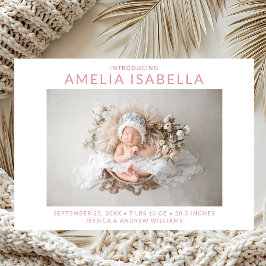 2モダンフォトガール誕生 案内状