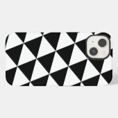 2モダン音三角形パターン iPhoneケース (裏面横)