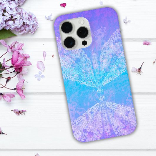 2モースヴィンテージブルーとパープルゴシックC Case-Mate iPhoneケース