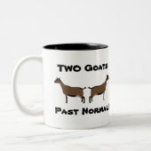 2ヤギ過去標準！-オベルハスリ酪農家 ツートーンマグカップ (左)