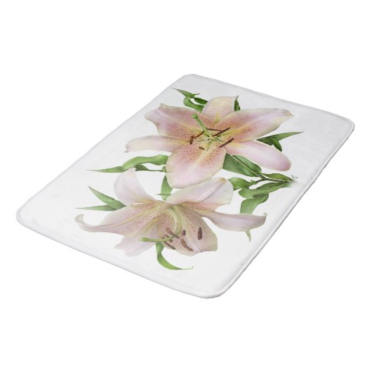 2ユリ バスマット (アングル)