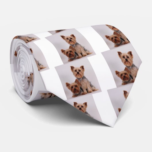 2ヨークシャーテリア ネクタイ (ロール)