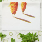 2ラオスの僧侶 キッチンタオル (折り畳み)