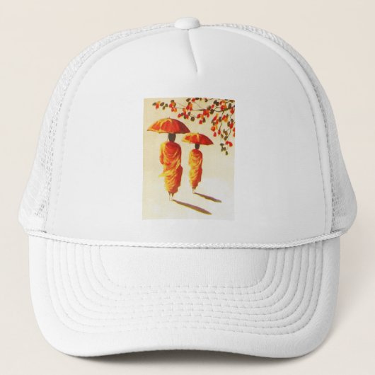 2ラオスの僧侶 キャップ (正面)