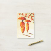 2ラオスの僧侶 ポストイット (デスク上)