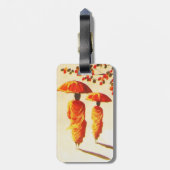 2ラオスの僧侶 ラゲッジタグ (裏面縦)