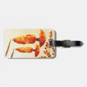 2ラオスの僧侶 ラゲッジタグ (裏面横)