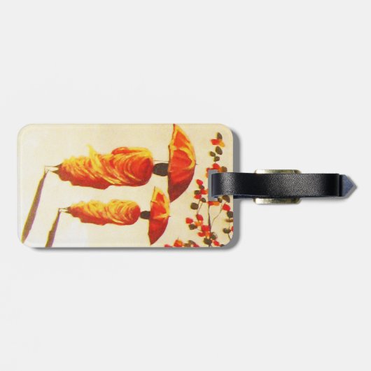 2ラオスの僧侶 ラゲッジタグ (裏面横)