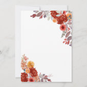 2リトルカボンプキンツインバラ金ゴールド 招待状 (裏面)