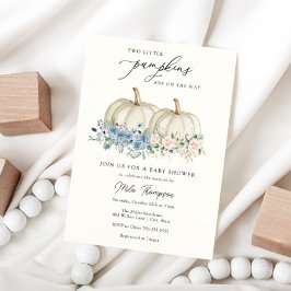 2リトルカンプキンスベビーシャワー招待状 招待状