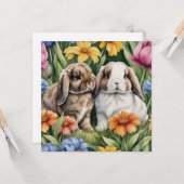 2リトルロプバニーウサギ カード (正面/裏面インサイチュ)