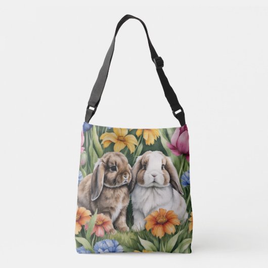 2リトルロプバニーウサギ クロスボディバッグ (裏面)