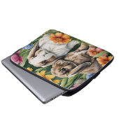 2リトルロプバニーウサギ ラップトップスリーブ (正面下部)