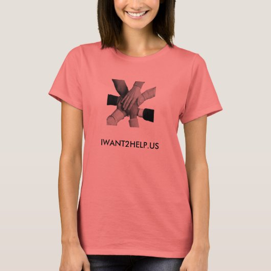 2リンガーティー救済 – レディース Tシャツ (正面)