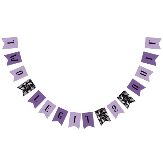 2レギットツーやめ秒誕生日バンティングバナー バンティングフラッグ (全)