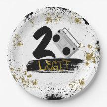 2レギットツーやめ誕生日紙プレート